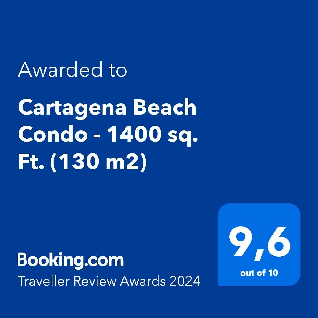 Apartment Cartagena Beach Condo - 1400 Sq. Ft.